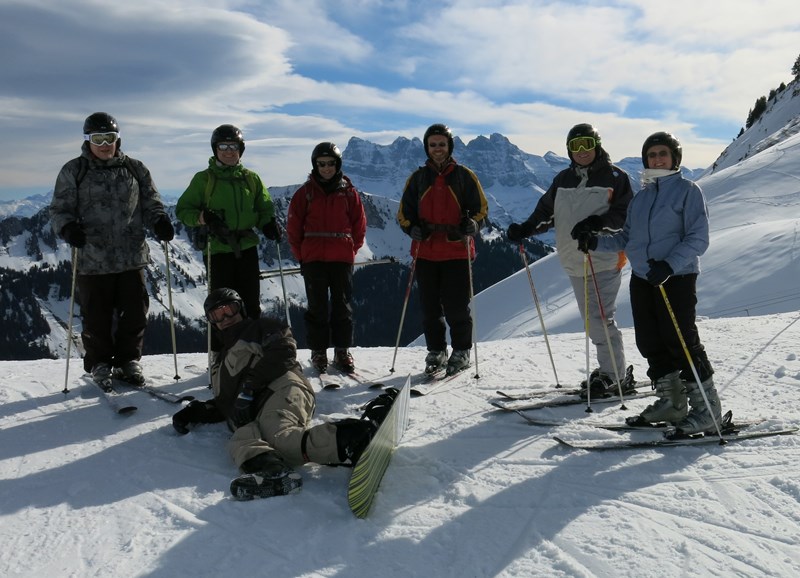Torgon ski trip, Feb 2016