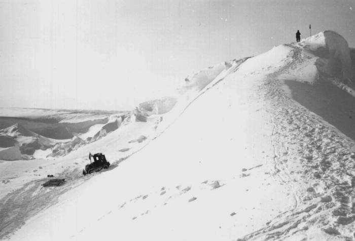 Halley Bay - 1972: IH Tractor Recovery