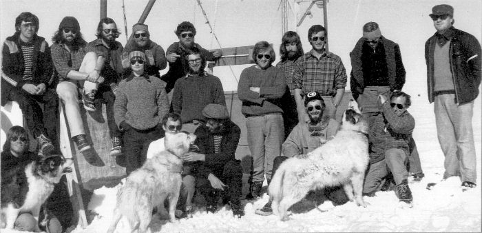 Halley Bay base photo, 1980